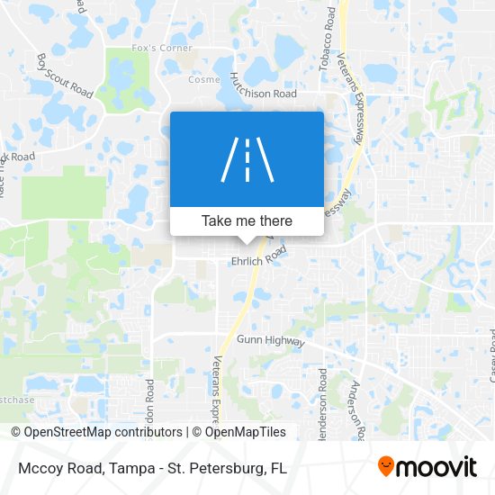 Mapa de Mccoy Road