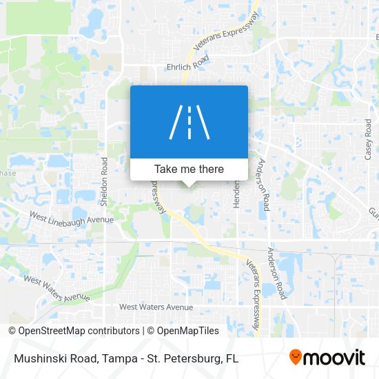 Mapa de Mushinski Road