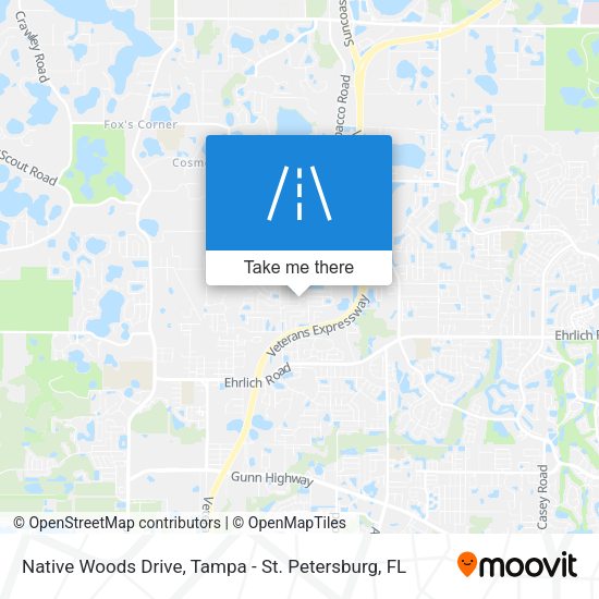 Mapa de Native Woods Drive