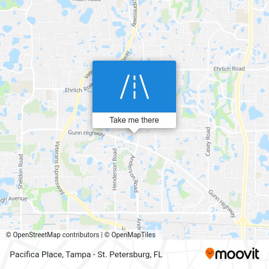 Pacifica Place map