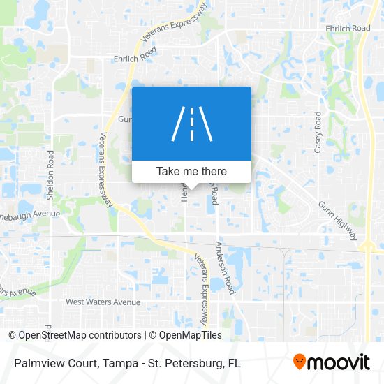 Palmview Court map