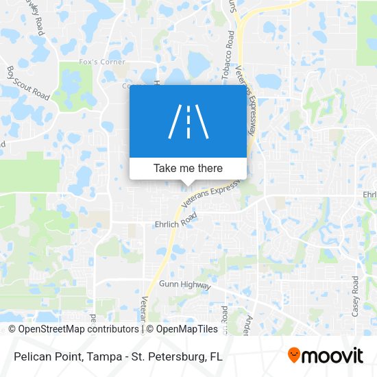 Pelican Point map