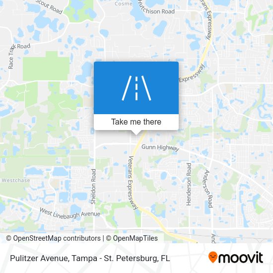 Pulitzer Avenue map