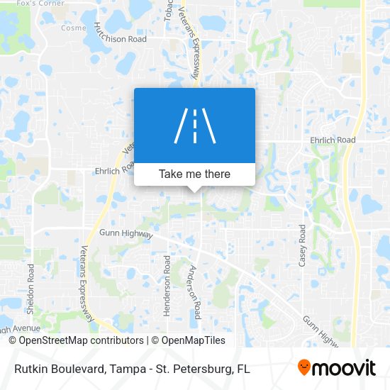 Rutkin Boulevard map