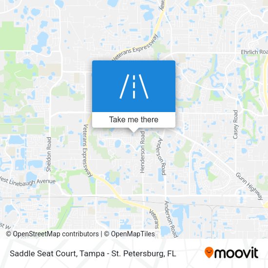 Mapa de Saddle Seat Court