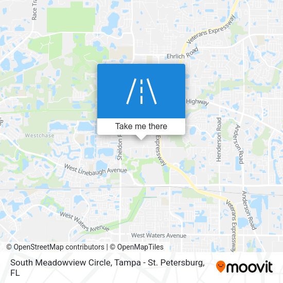South Meadowview Circle map