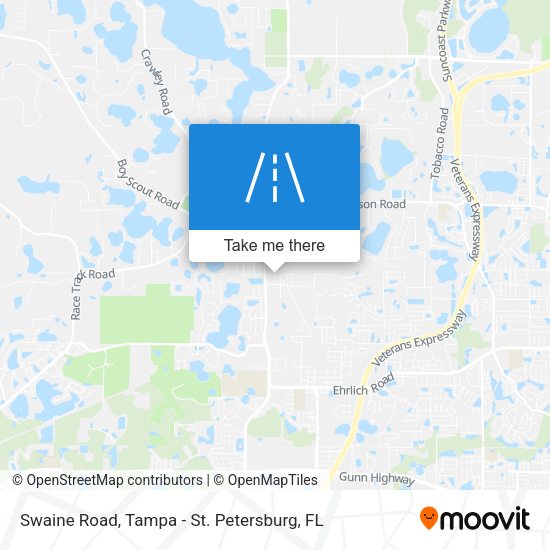Swaine Road map