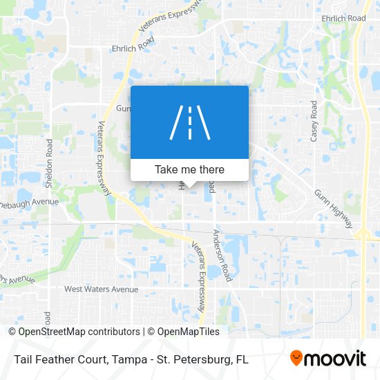 Mapa de Tail Feather Court