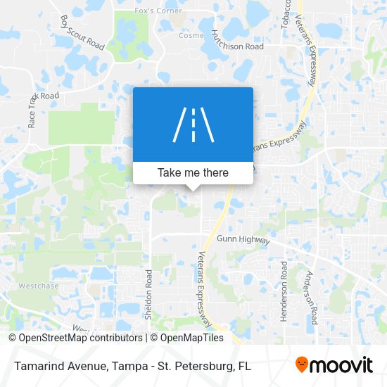 Tamarind Avenue map
