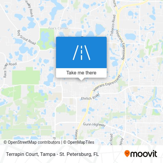 Terrapin Court map