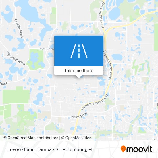 Mapa de Trevose Lane
