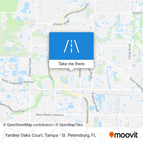 Yardley Oaks Court map
