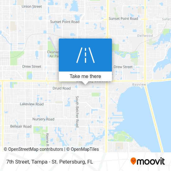 Mapa de 7th Street