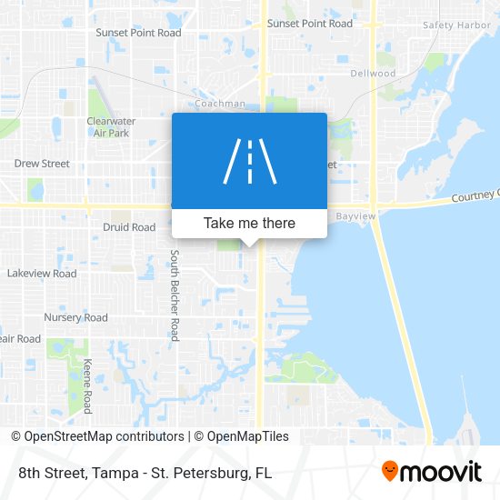 8th Street map