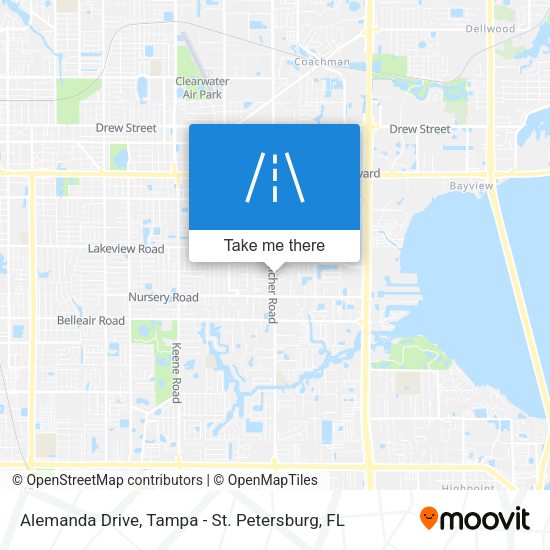 Alemanda Drive map