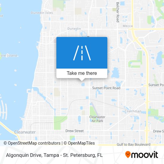 Mapa de Algonquin Drive