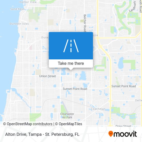 Mapa de Alton Drive