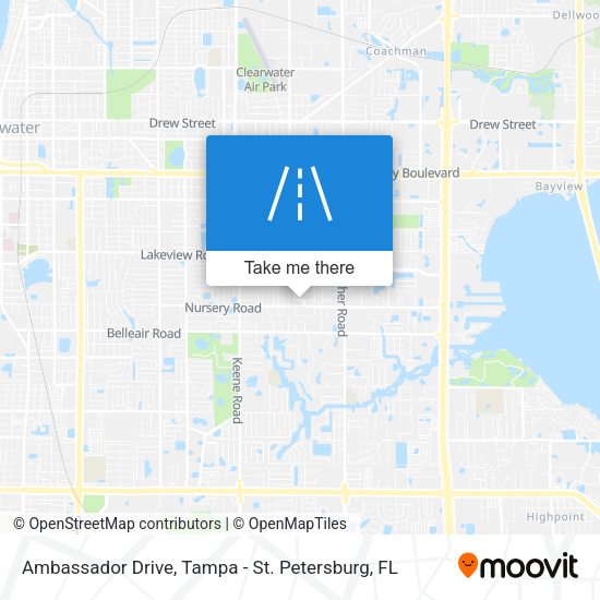 Ambassador Drive map