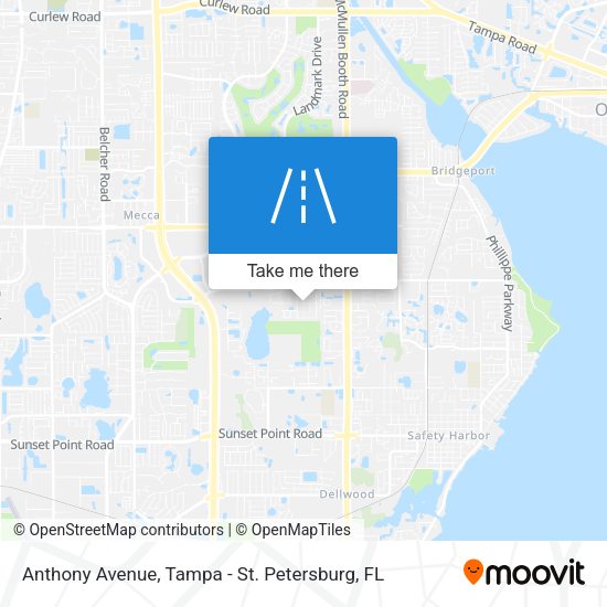 Anthony Avenue map