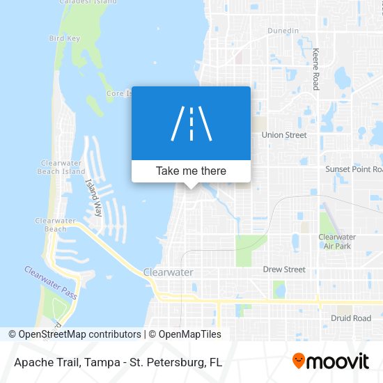 Apache Trail map