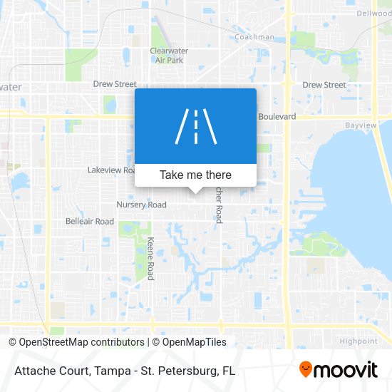 Attache Court map