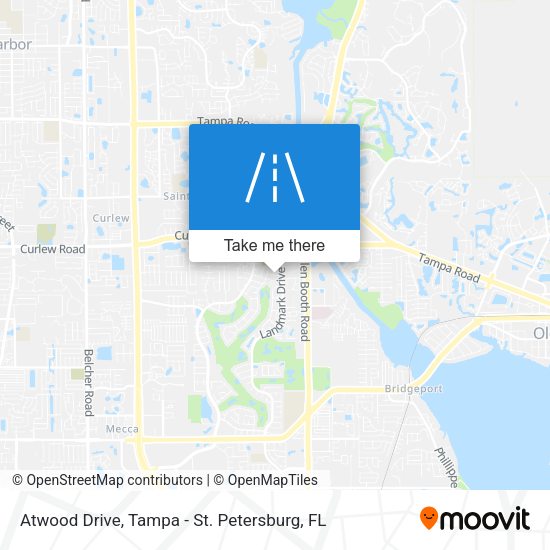 Mapa de Atwood Drive