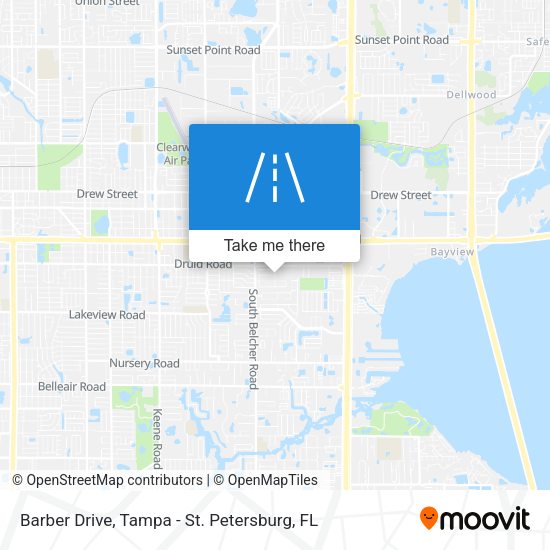 Barber Drive map