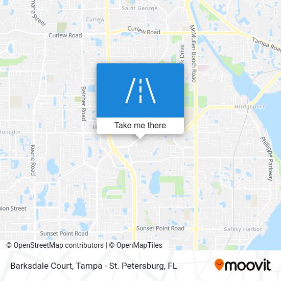 Barksdale Court map
