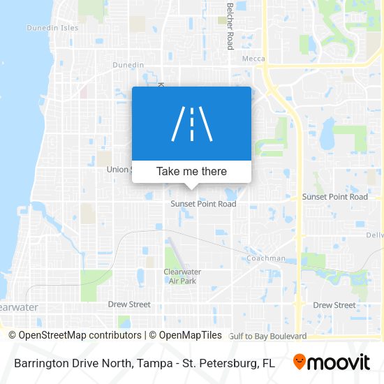 Mapa de Barrington Drive North
