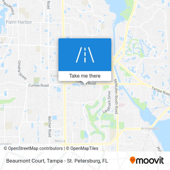 Beaumont Court map