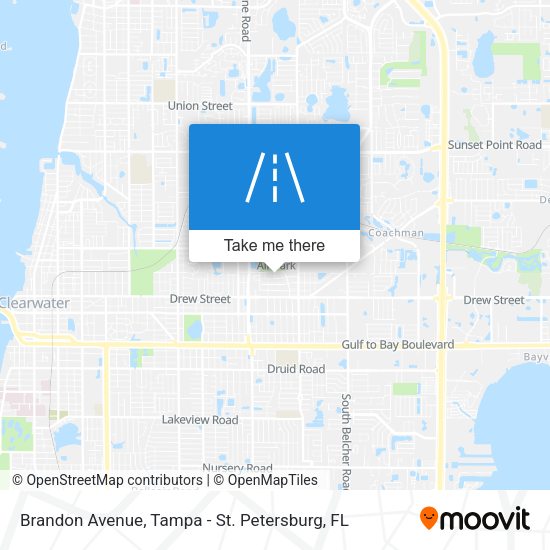 Brandon Avenue map