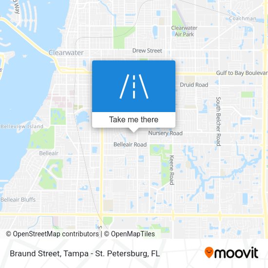 Braund Street map