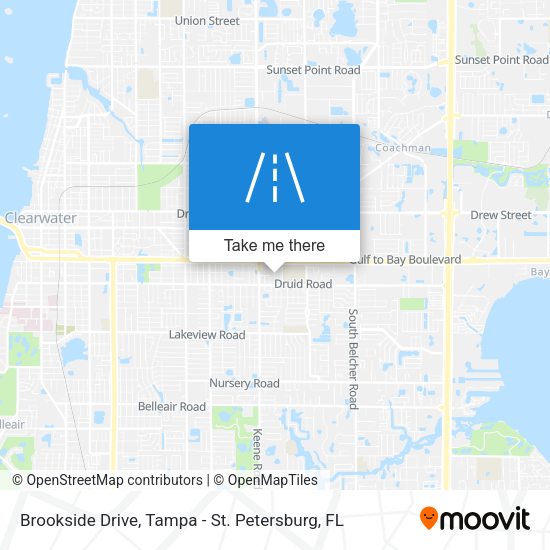 Mapa de Brookside Drive