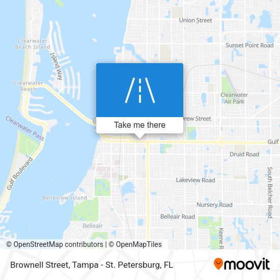 Mapa de Brownell Street