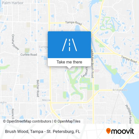 Brush Wood map