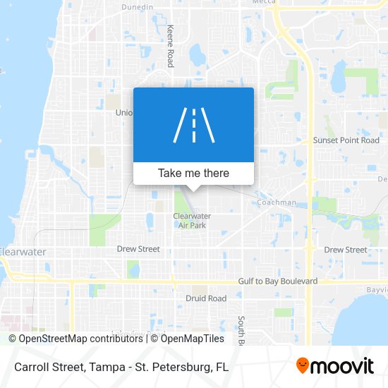 Carroll Street map
