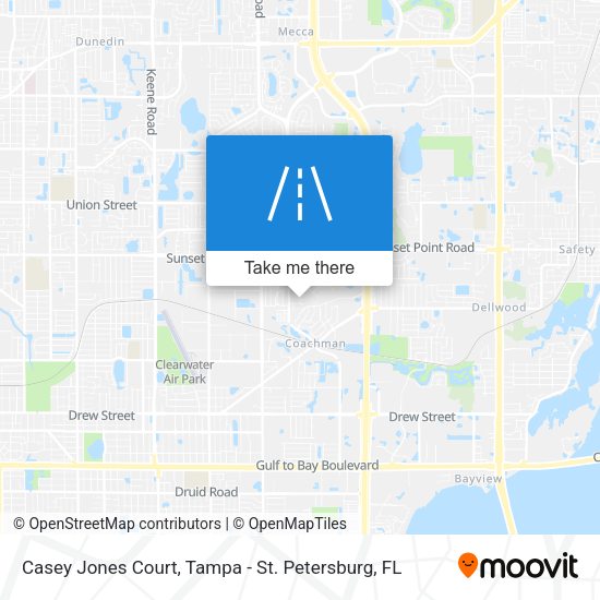 Casey Jones Court map