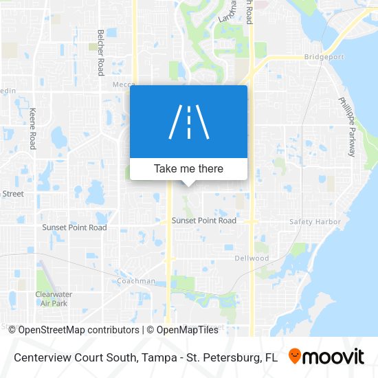 Centerview Court South map