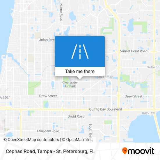 Mapa de Cephas Road