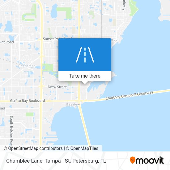 Mapa de Chamblee Lane