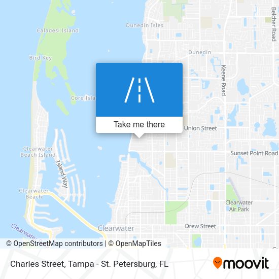Charles Street map