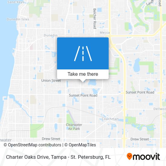 Charter Oaks Drive map
