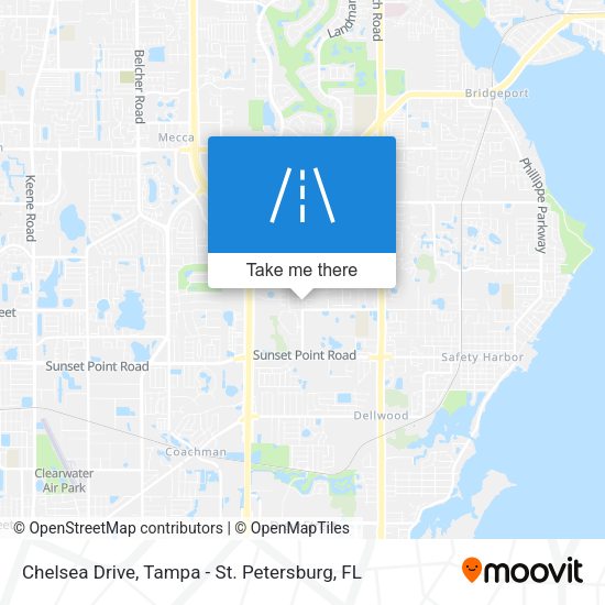 Mapa de Chelsea Drive