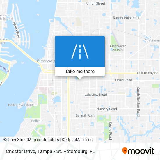 Chester Drive map