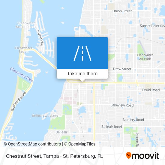 Mapa de Chestnut Street