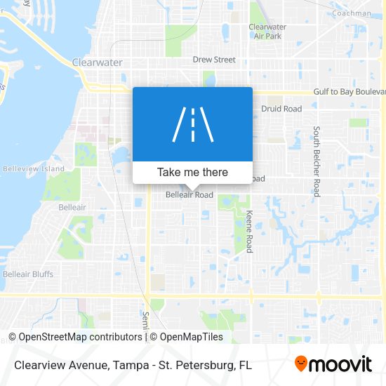 Mapa de Clearview Avenue