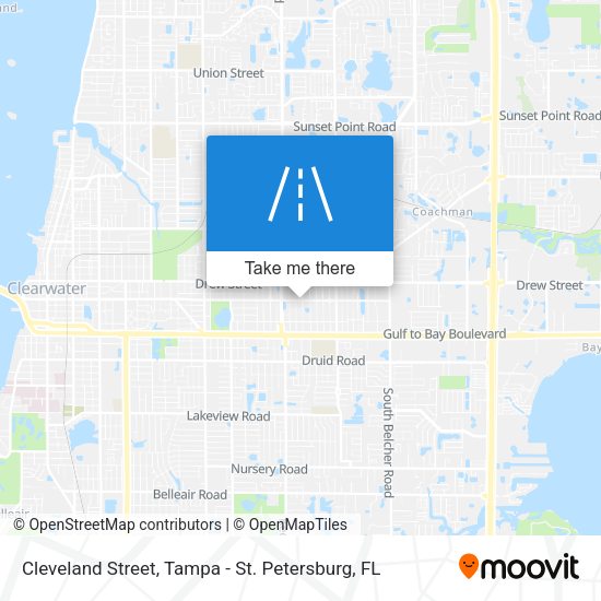 Cleveland Street map