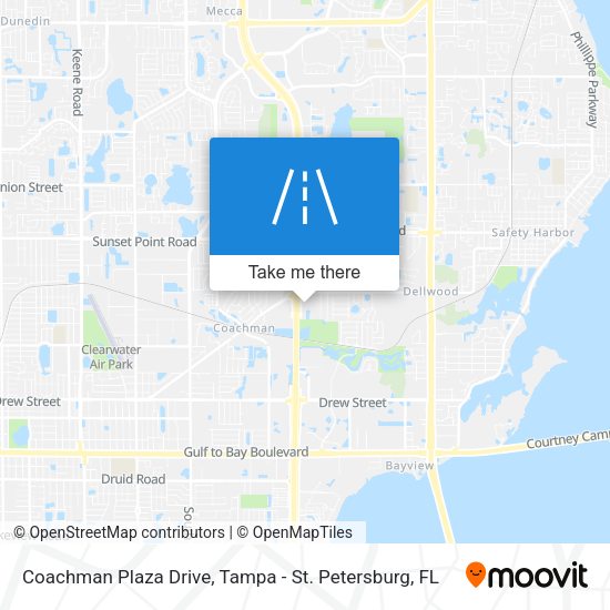 Mapa de Coachman Plaza Drive