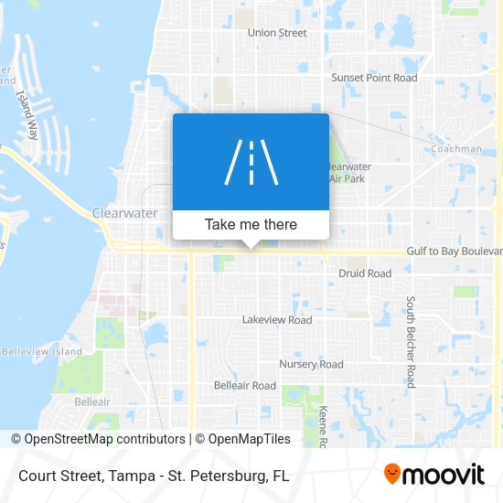 Court Street map