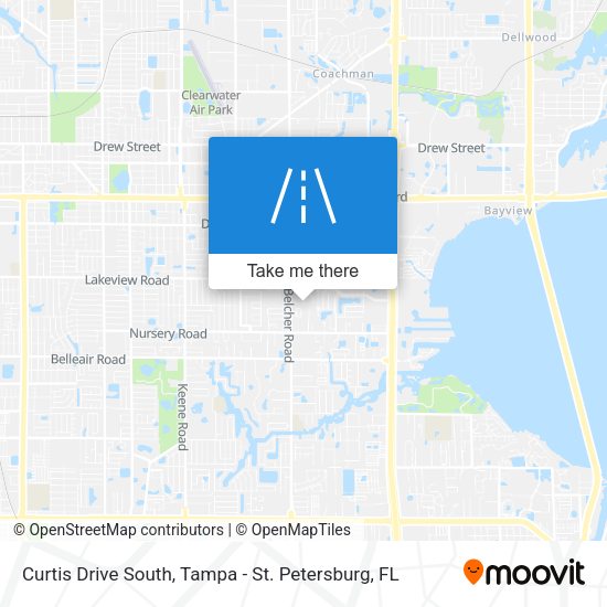 Mapa de Curtis Drive South